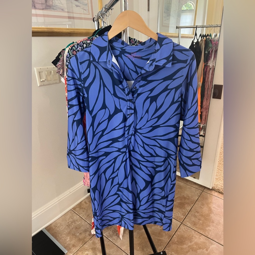 Vineyard vines blue dress